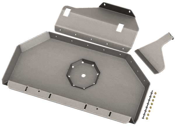 High Clearance Jeep TJ Fuel Tank Skid Plate