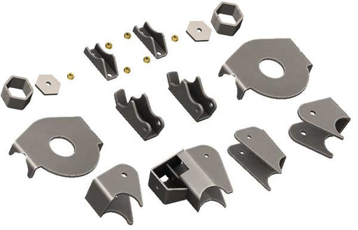 TJ Rear Axle Stock Replacement Brackets