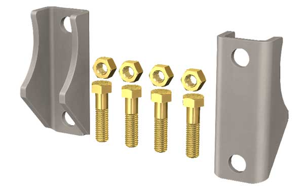 Jeep Wrangler TJ Rear Axle Sway Bar Mounts