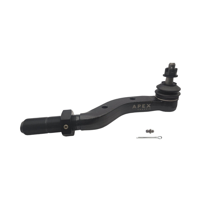 APEX Designs KIT121 - Jeep Wrangler JL & Gladiator JT - 2.5 Ton ProLock Tie Rod Assembly - Dana44 - Black Aluminum | P/N KIT121