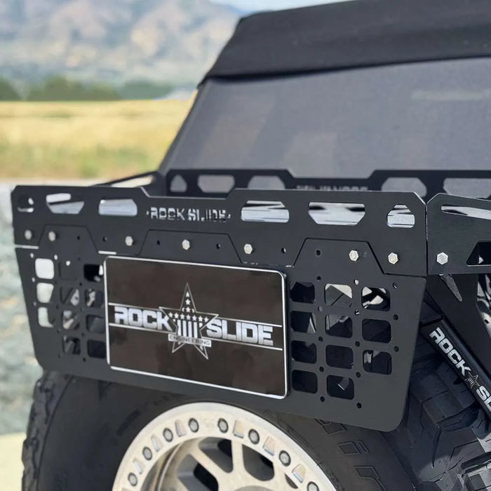 EZ Rack Accessory Tray License Plate Panel