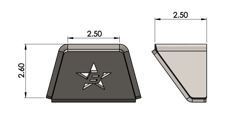 Tube Shock Towers Frame Mounts