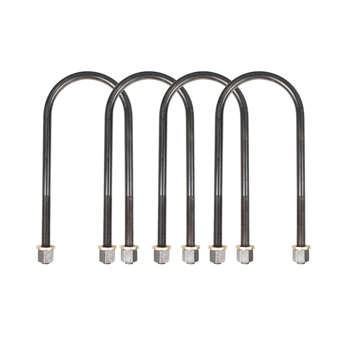 U-Bolt Kit with Hardware 4.25" axle tube, 9/16-18 thread for Ram Add-a-leaf
