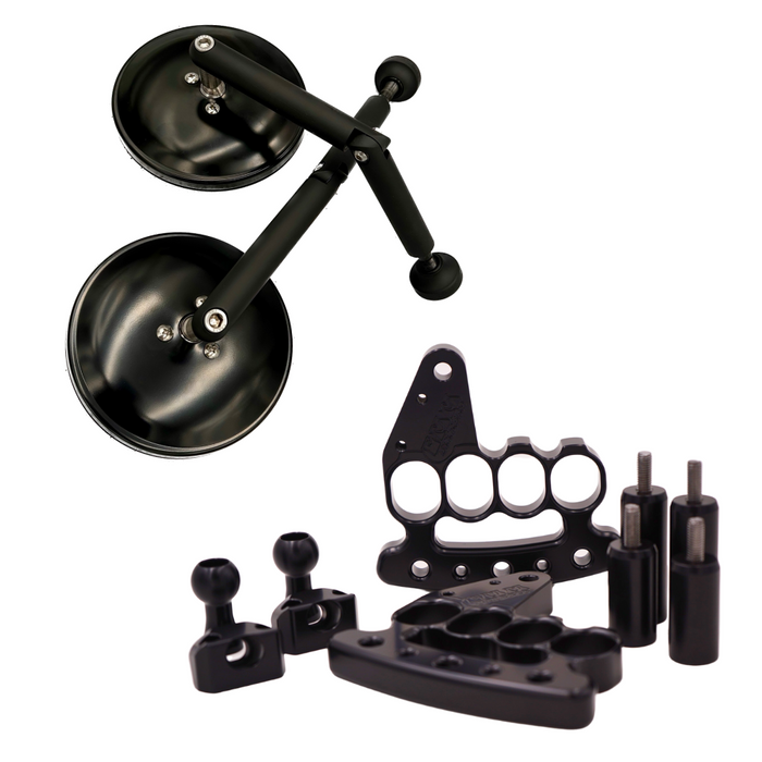 JK/JKU Handles & Mirrors Bundle