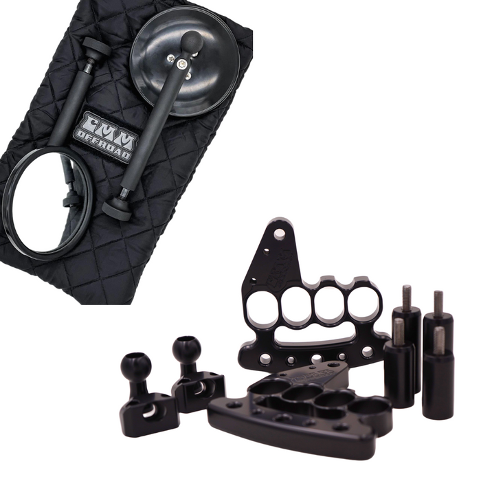 JK/JKU Handles & Mirrors Bundle