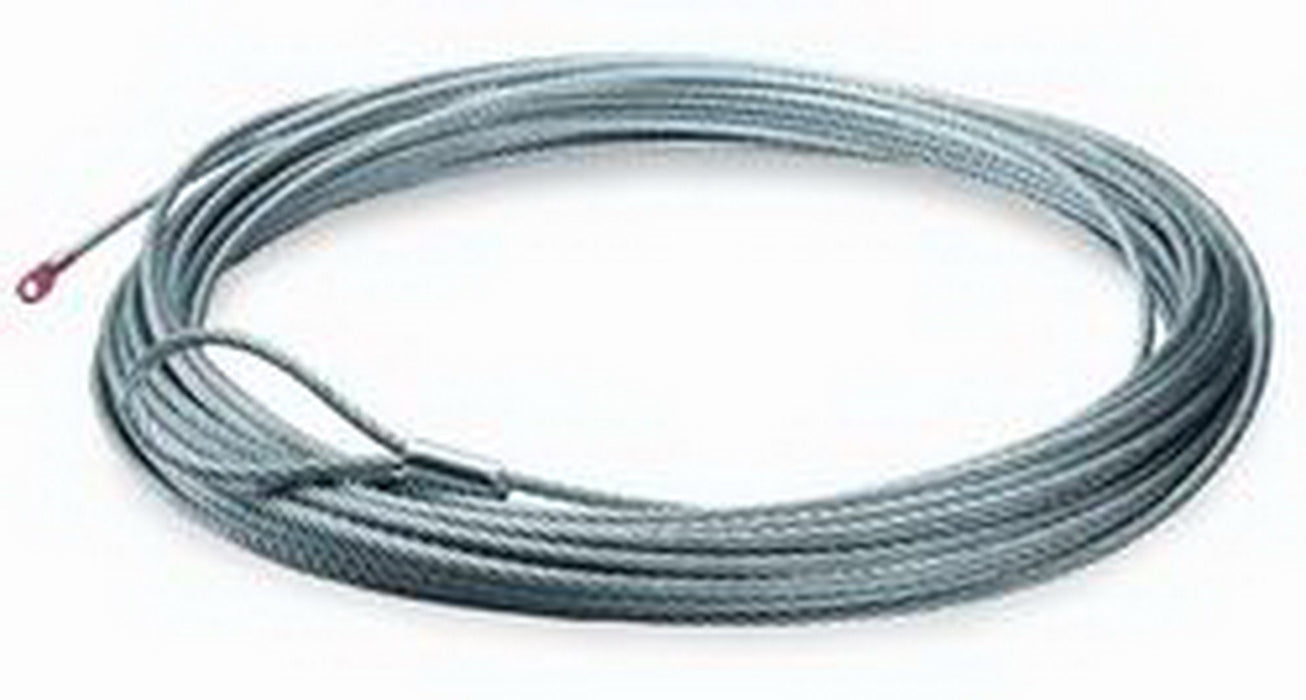 Warn 106141 WIRE ROPE ASSEMBLY 3/8 Inch Diameter x 125 Foot Length