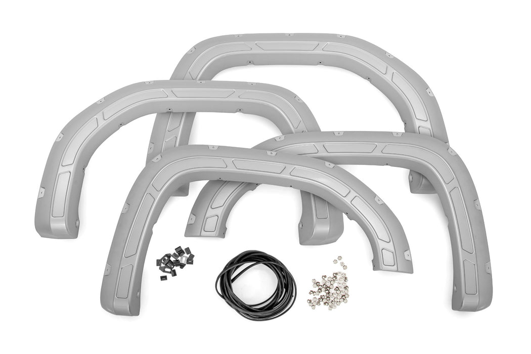 Fender Flares - Defender - GAN Silver Ice Metallic - GMC Sierra 1500 (19-24)
