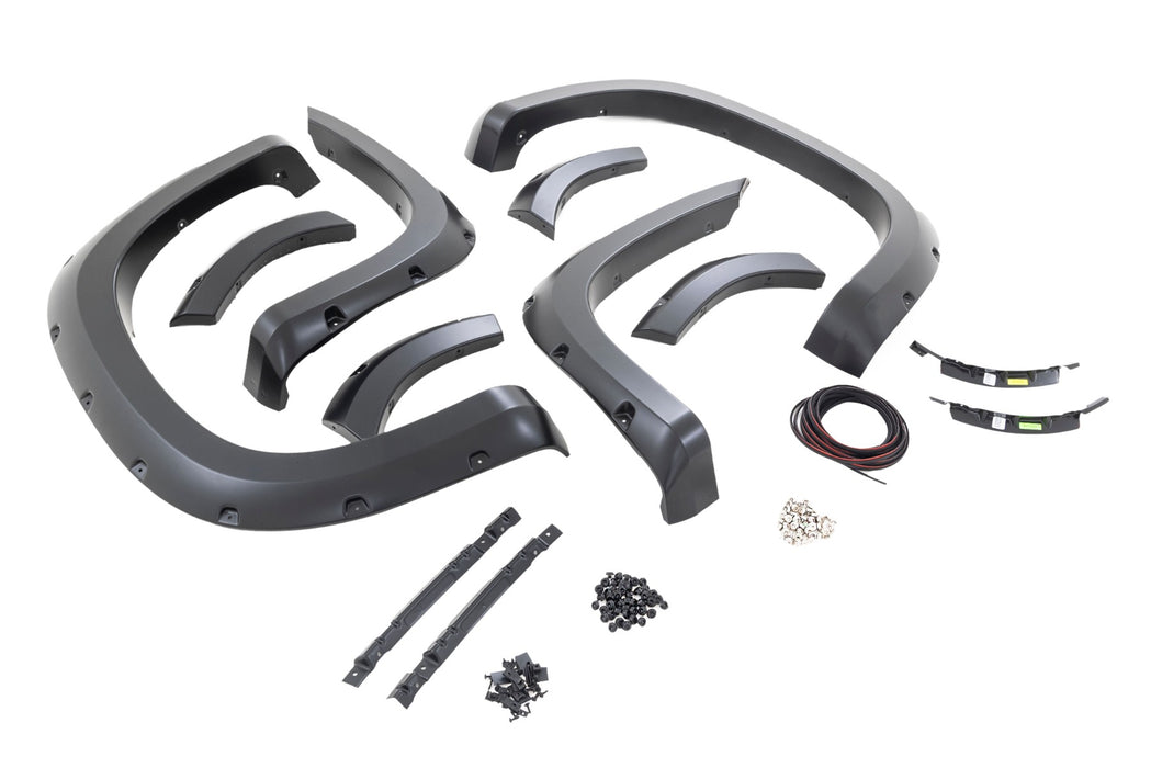 Rough Country Pocket Fender Flares - GXD Sterling Grey Metallic | Chevy Silverado 1500 (19-21)