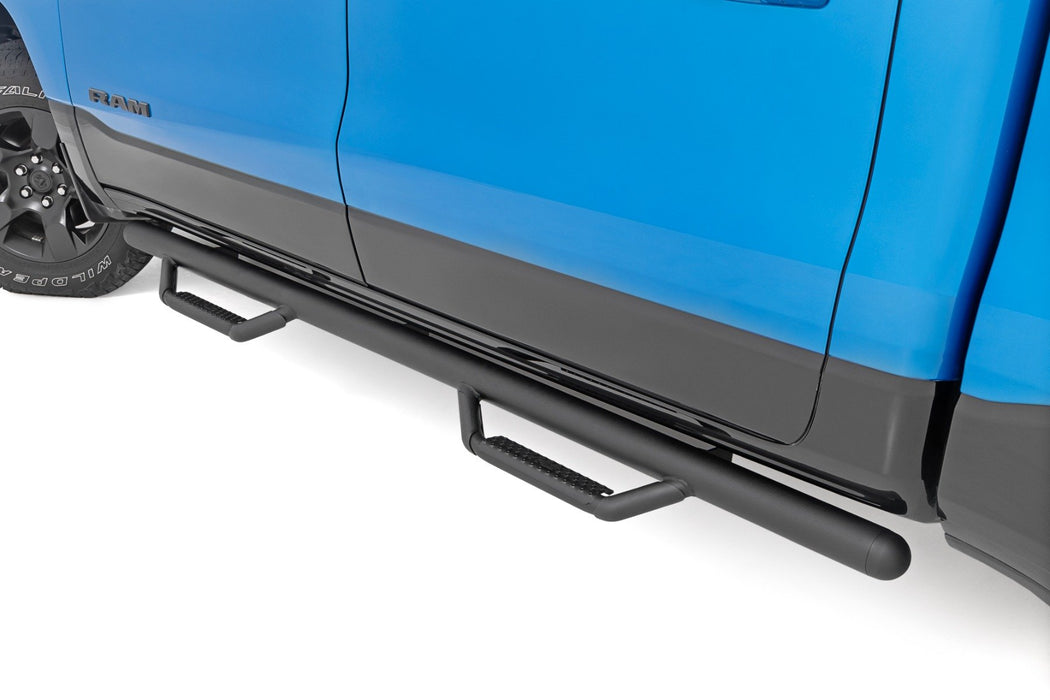 Rough Country Nerf Steps - Cab Length - Crew - 5'7" Bed | Ram 1500 (19-25)/1500 TRX (21-24)