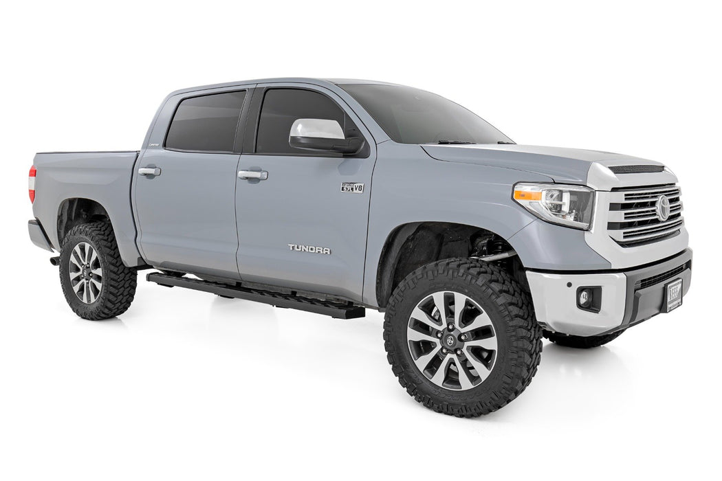 Rough Country BA2 Running Boards - Side Step Bars - Crew Cab | Toyota Tundra 2WD/4WD (07-21)