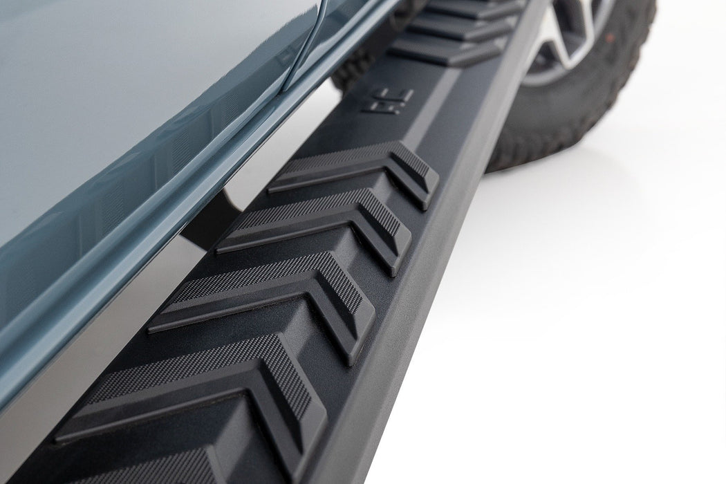 Rough Country BA2 Running Boards - Side Step Bars - 4-Door | Ford Bronco 4WD (2021-2026)