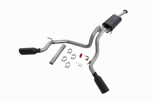 Rough Country Performance Cat-Back Exhaust, Stainless, 3.5L, Toyota Tacoma (2016-2023)
