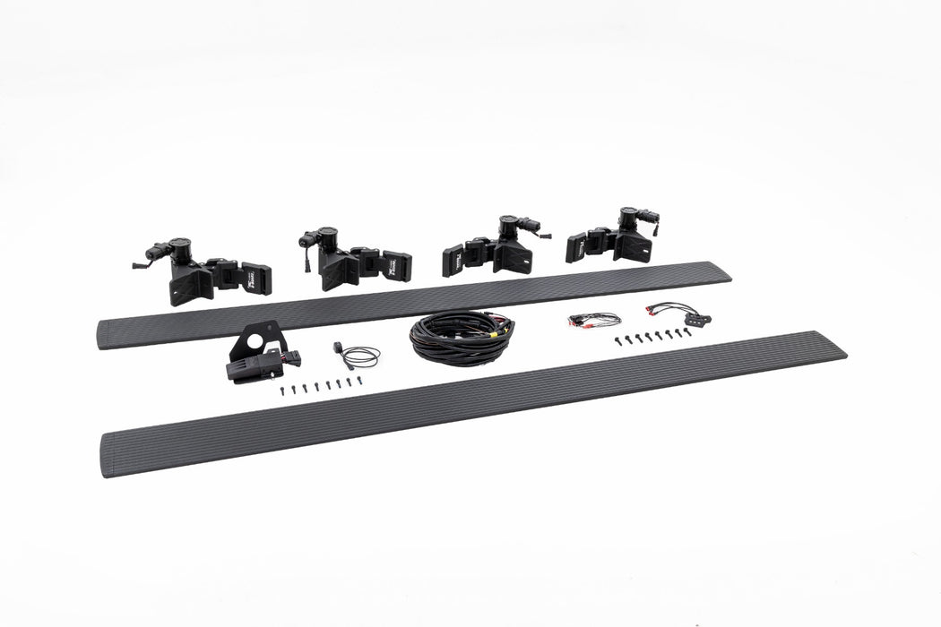Rough Country Power Running Boards, Dual Electric Motor, Double Cab, Chevy/GMC 1500/2500HD/3500HD 2WD/4WD, view 4
