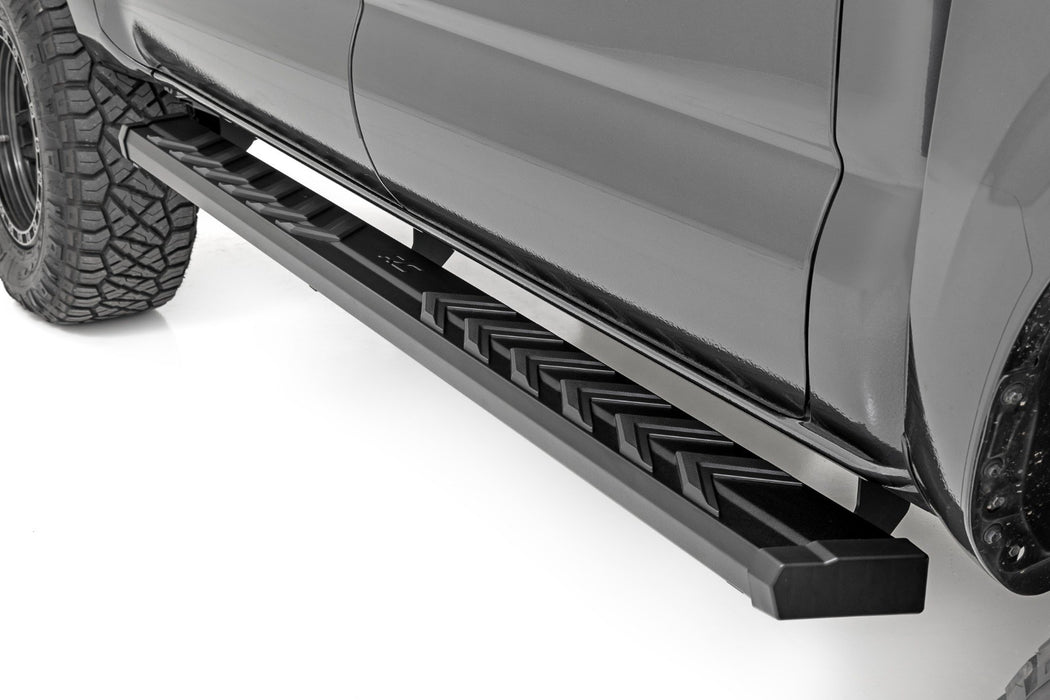 Rough Country BA2 Running Boards - Side Step Bars - Double Cab | Toyota Tacoma (05-23)
