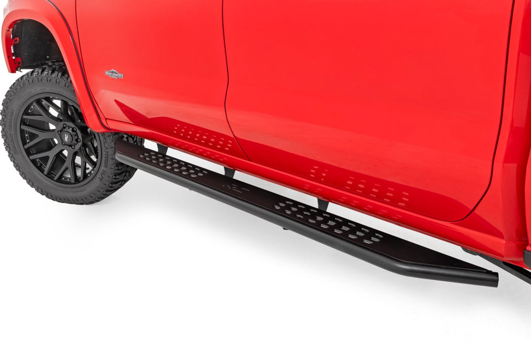 Rough Country OV2 Running Boards - Side Step Bars - Crew Cab | Ram 1500 (19-25)/1500 TRX (21-24)