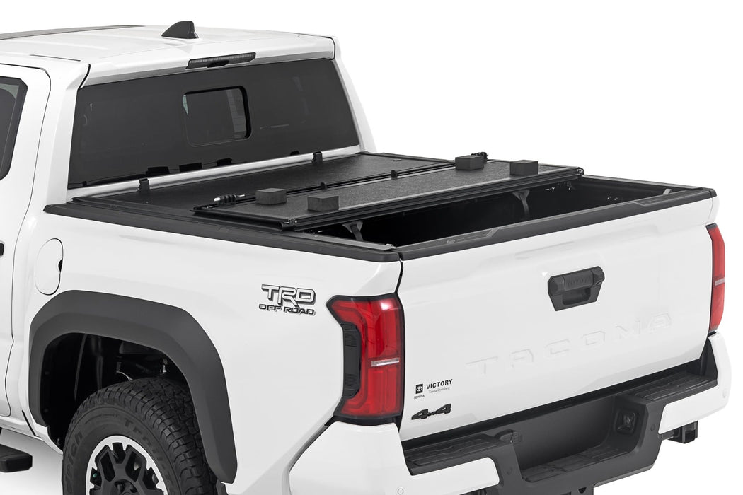 Rough Country Hard Low Profile Bed Cover - 6' Bed | Toyota Tacoma 2WD/4WD (2024-2026)