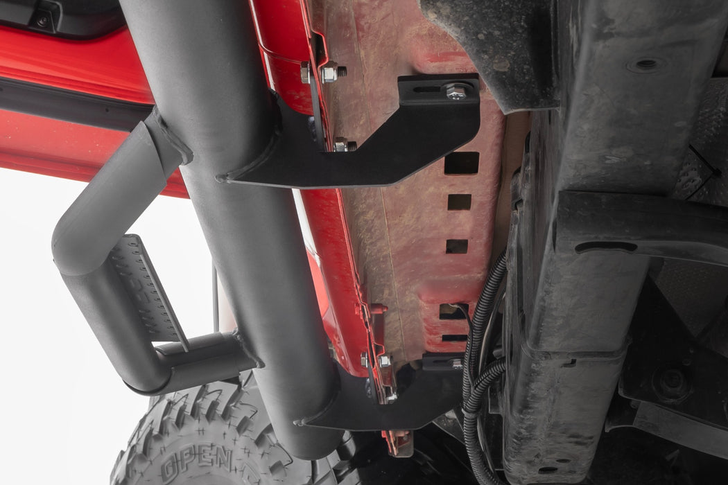 Rough Country Nerf Steps - Cab Length - Crew Cab | Jeep Gladiator JT 4WD (2020-2025)