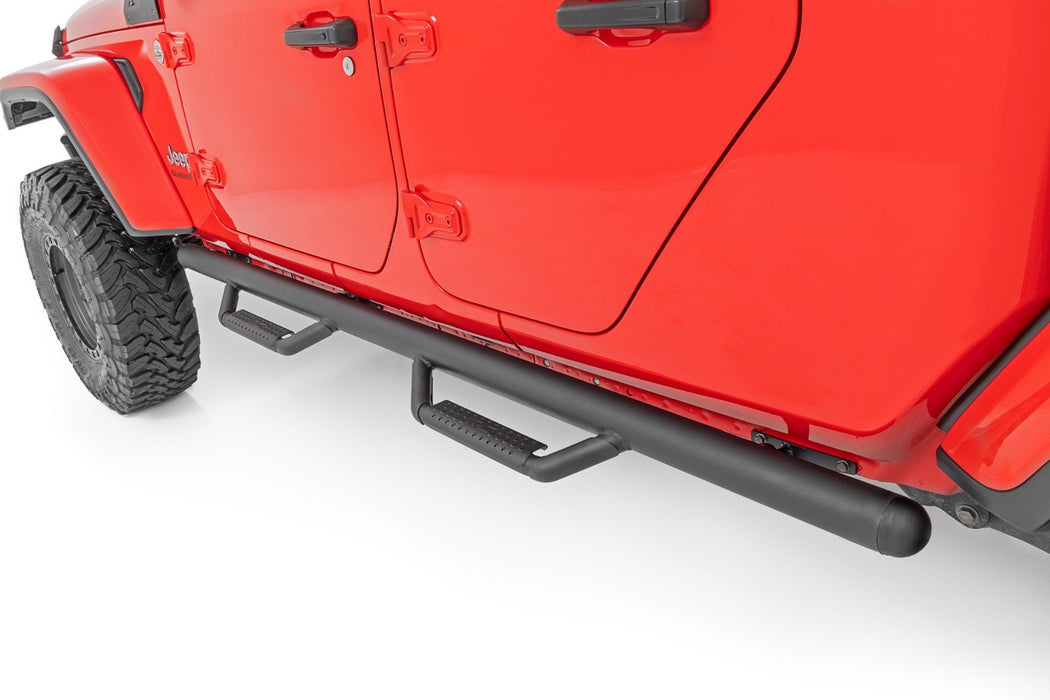 Rough Country Nerf Steps - Cab Length - Crew Cab | Jeep Gladiator JT 4WD (2020-2025)