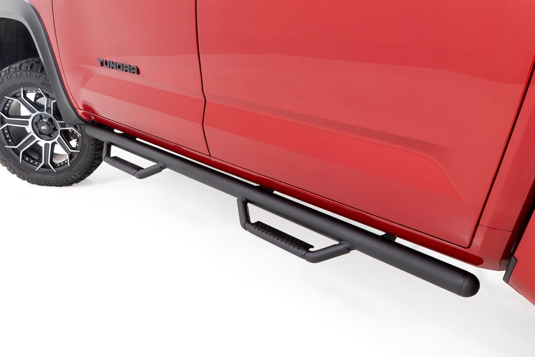Rough Country Nerf Steps - Cab Length - Crew Max | Toyota Tundra 2WD/4WD (2022-2025)