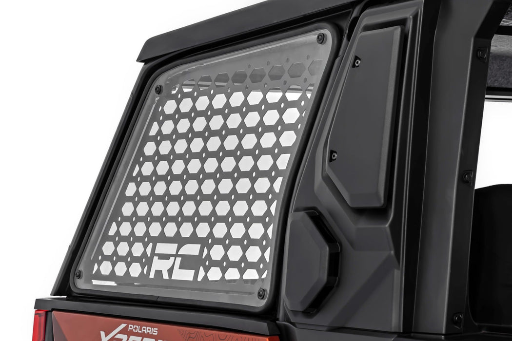 Rough Country Bed Side Rear Windows - Scratch Resistant | Polaris XPEDITION ADV 5