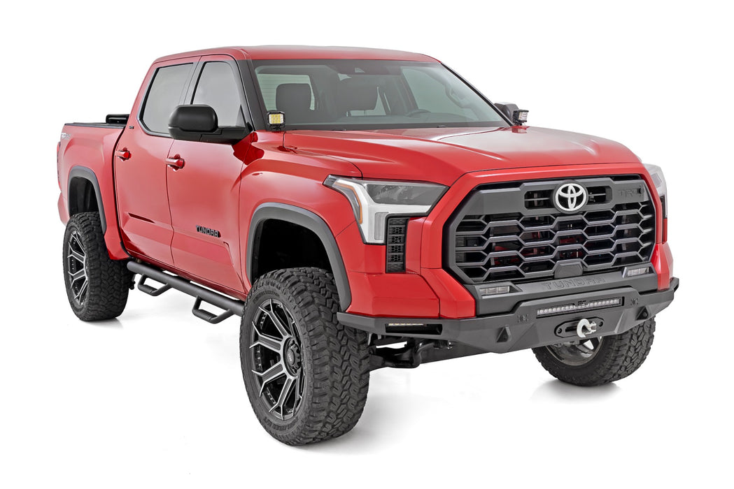 Rough Country Nerf Steps - Cab Length - Crew Max | Toyota Tundra 2WD/4WD (2022-2025)