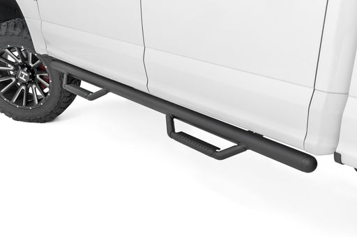 Rough Country Nerf Steps, Cab Length, Crew, Ford F-150/Lightning/F-250/F-350/Raptor (2015-2025)