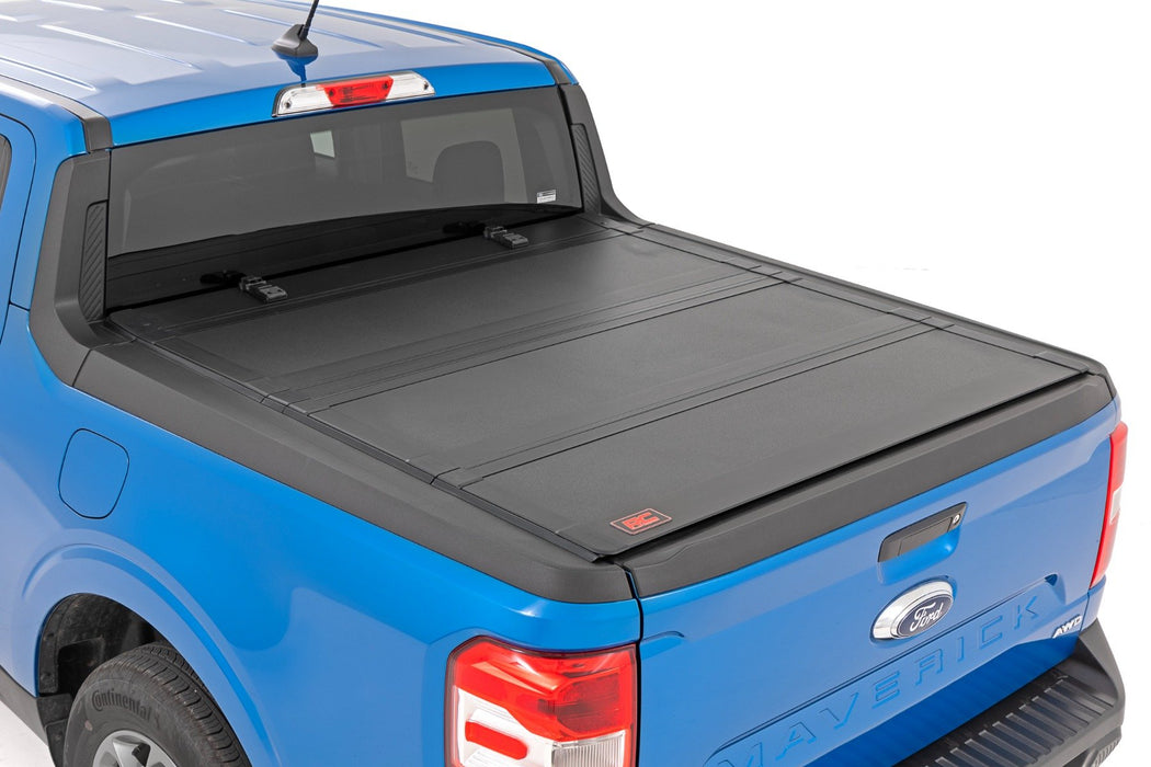 Hard Tri-Fold Flip Up Bed Cover - 4'6 inch Bed - Ford Maverick 2WD/4WD (22-24)