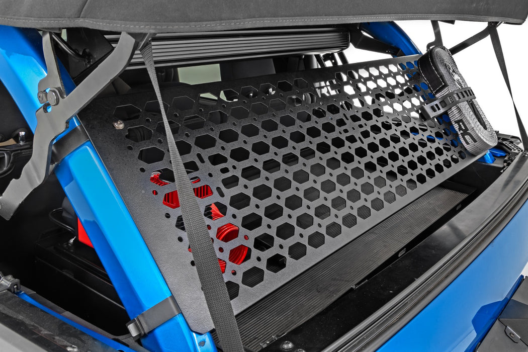 Rough Country Molle Mounting Panel - Rear | Ford Bronco 4WD (2021-2025)