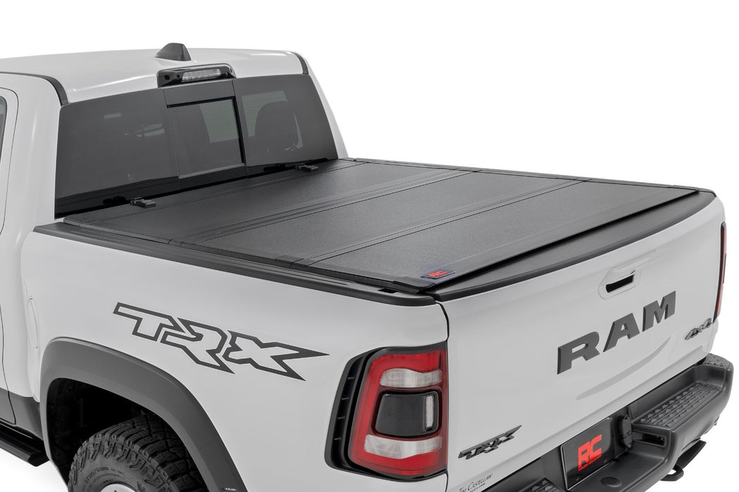 Hard Tri-Fold Flip Up Bed Cover - 5'7 inch - Toyota Tundra 2WD/4WD (2022-2025)