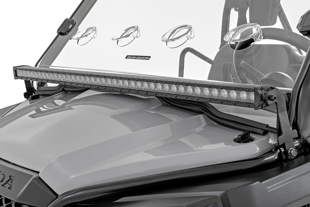 Rough Country LED Light - Cage Mount - 40" Black | Honda Pioneer 520