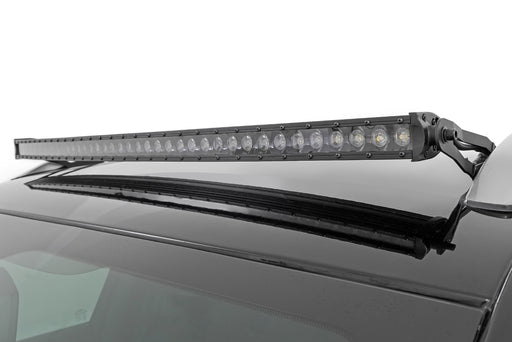 Rough Country LED Light Kit, Roof Mount, 40" Black Single Row, Jeep Cherokee KL (2014-2023)