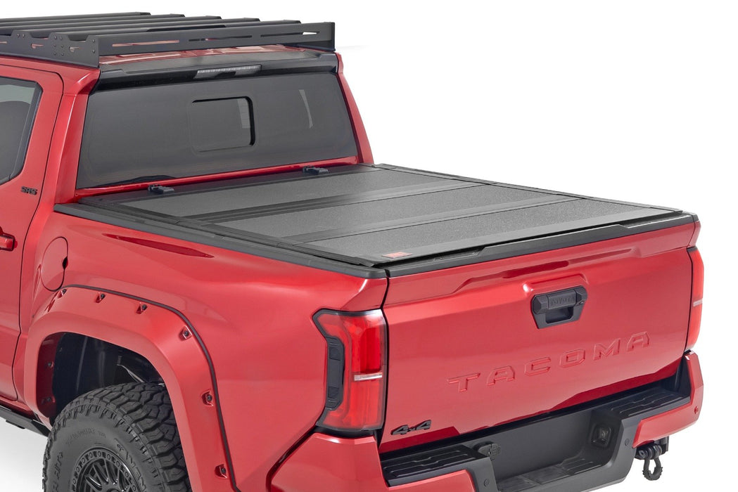 Hard Tri-Fold Flip Up Bed Cover - 5' Bed - Toyota Tacoma 2WD/4WD (2024)