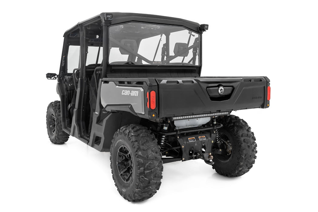 Rough Country Rear Cab Panel - Scratch Resistant | Can-Am Defender HD 8/HD 9/HD 10