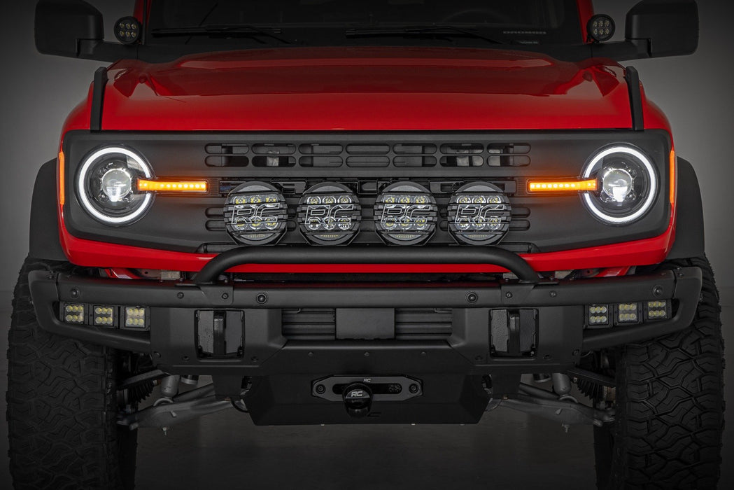 DRL Halo LED Headlights - DOT Approved - Ford Bronco (21-24)