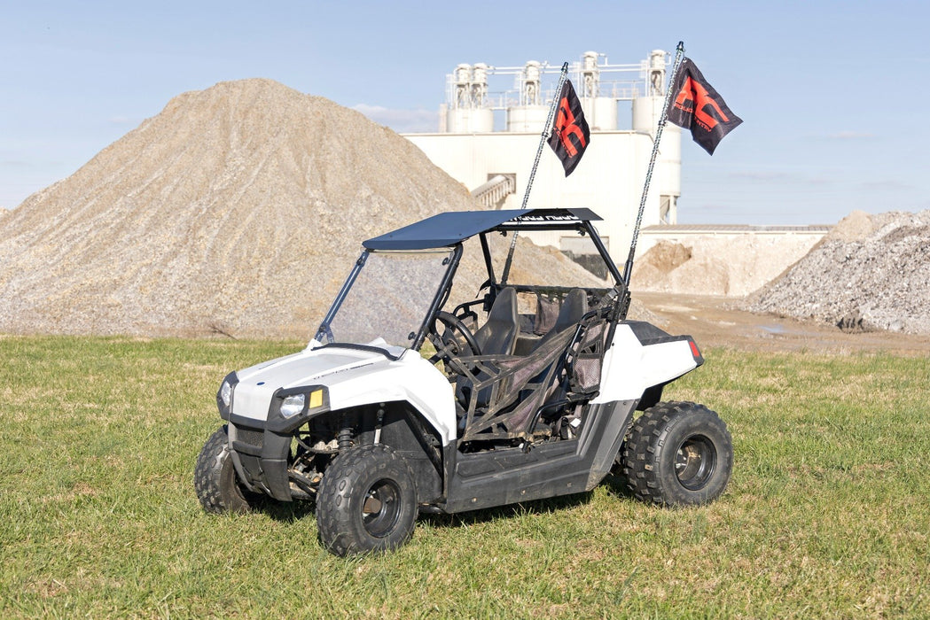 Rough Country LED Whip Light Kit - Bed Mount | Polaris Ranger RZR 170/RZR 170