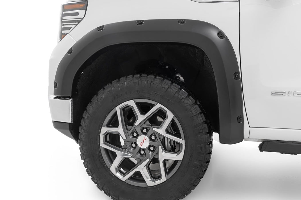 Rough Country Pocket Fender Flares, G42 Coastal Dune, GMC Sierra 1500 2WD/4WD (2019-2026), view 5
