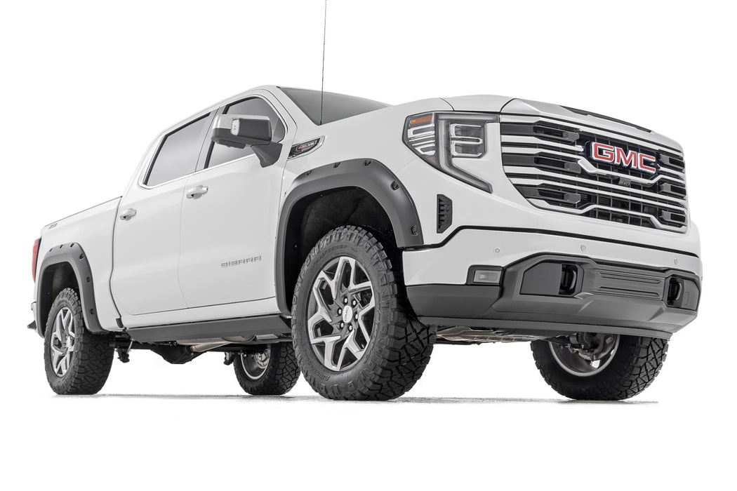 Rough Country Fender Flares - GXN Deep Bronze | GMC Sierra 1500 2WD/4WD (2019-2025 &amp; Classic)