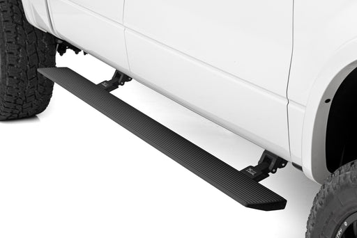 Rough Country Power Running Boards, Dual Electric Motor, Crew Cab, Ford F-150 (2009-2014)