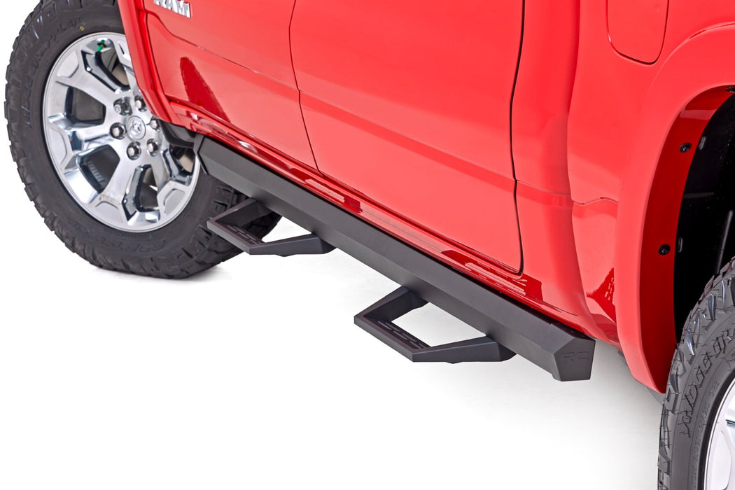 Rough Country SRL2 Adj Aluminum Step - Crew Cab | Ram 1500 (19-25)/1500 TRX (21-24)