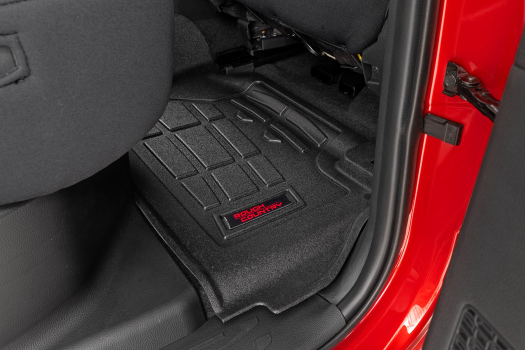 Rough Country Sure-Fit Floor Mats, Toyota Tacoma (2024-2025), view 4