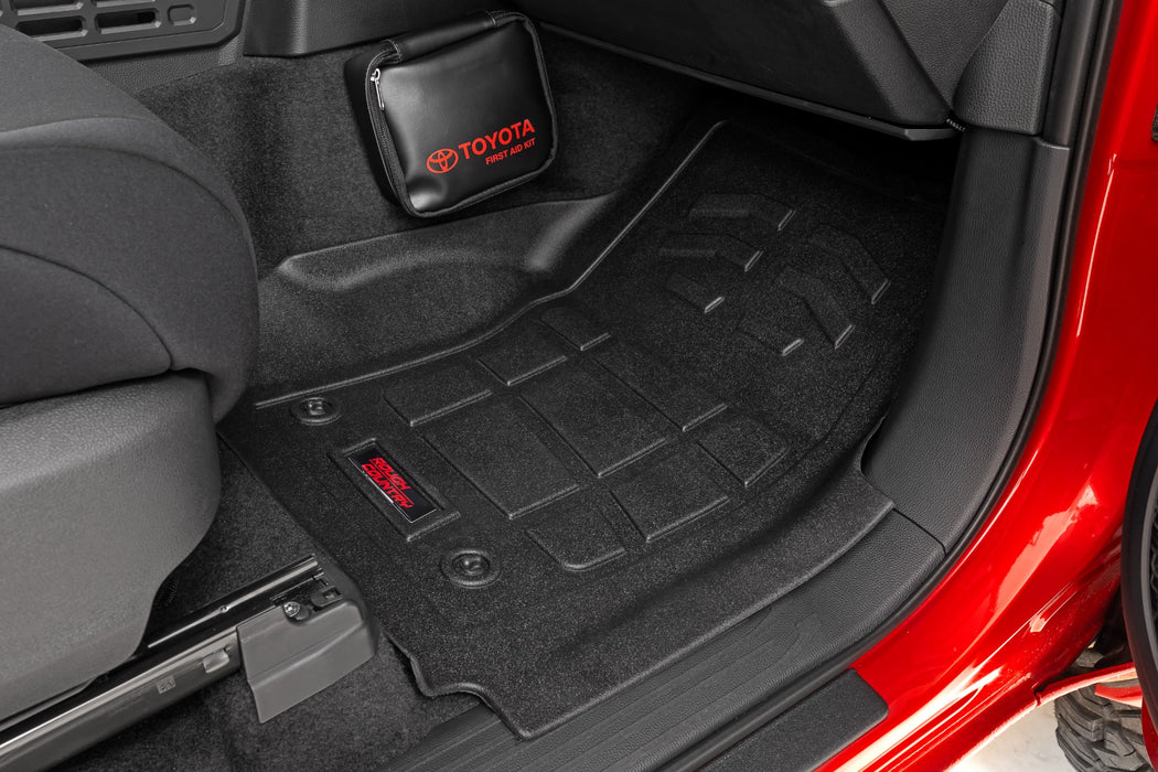 Rough Country Sure-Fit Floor Mats, Toyota Tacoma (2024-2025), view 3