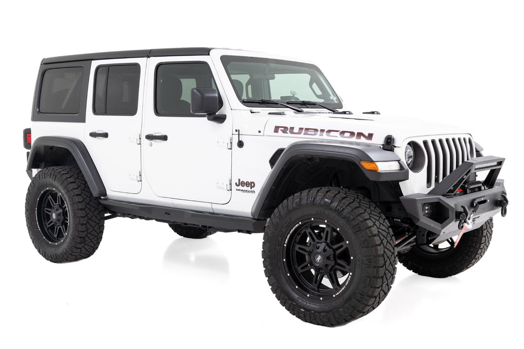 Rough Country 3.5 Inch Lift Kit - C/A Drop - FR D/S | Jeep Wrangler Unlimited 4WD (24-25)