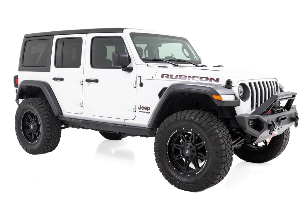 Rough Country 3.5 Inch Lift Kit - C/A Drop - FR D/S - M1 | Jeep Wrangler Unlimited (24-26)