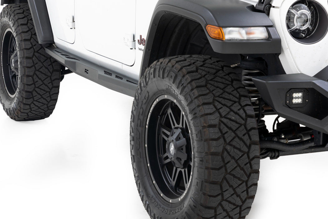 Rock Sliders - Heavy Duty - 4-Door - Jeep Wrangler JL (21-24)/Wrangler Unlimited (18-24)