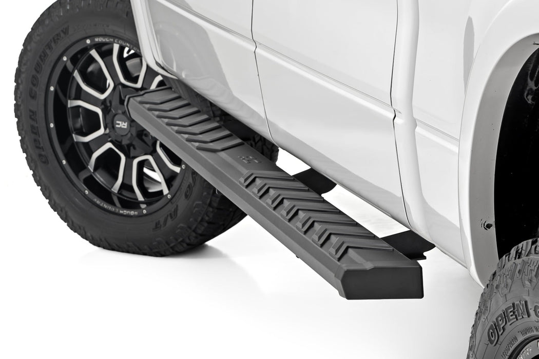 Rough Country BA2 Running Board - Side Step Bars | Ford F-150 2WD/4WD (2009-2014)
