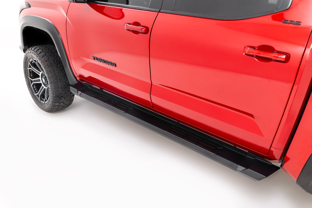 Rough Country HD2 Aluminum Running Boards - CrewMax | Toyota Tundra 2WD/4WD (2022-2025)