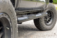 Rough Country Oval Nerf Step, Double Cab, Black, Toyota Tacoma 2WD/4WD (2005-2023), view 6