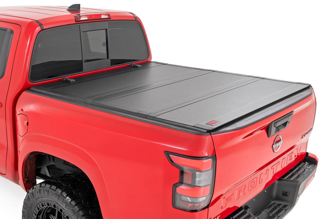 Hard Tri-Fold Flip Up Bed Cover - 5' Bed - Nissan Frontier 2WD/4WD (22-24)