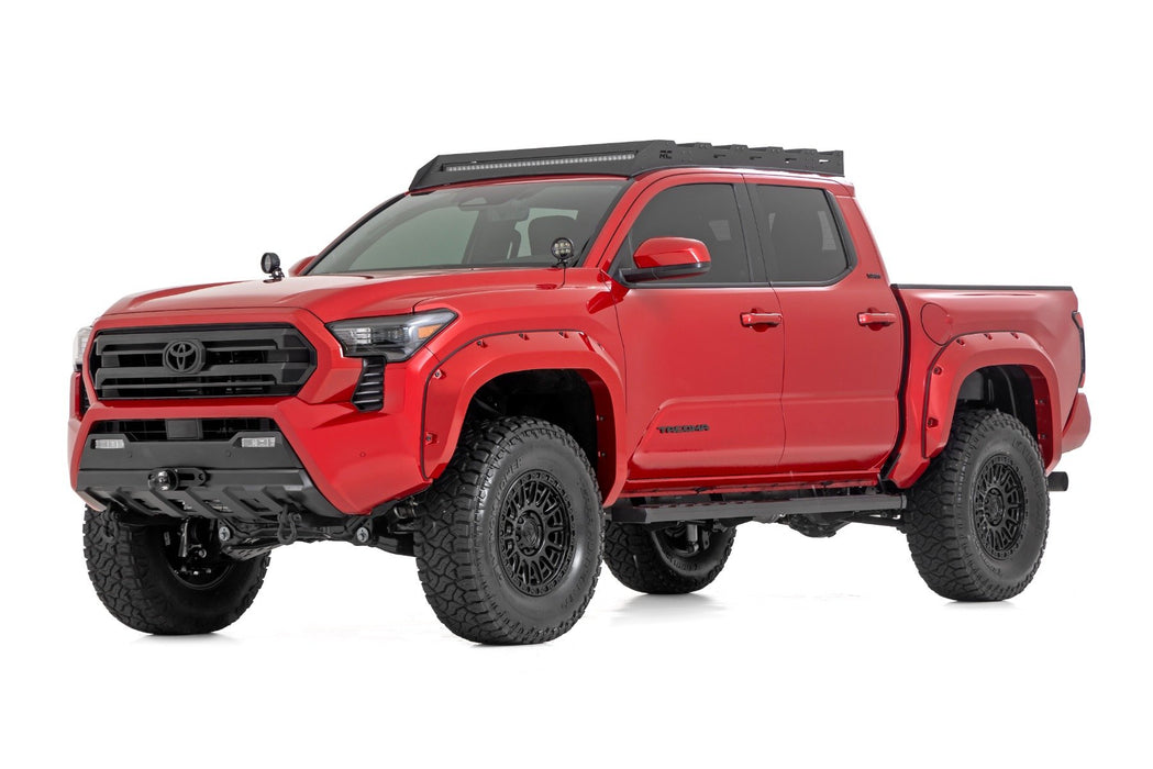 Rough Country BA2 Running Boards - Side Step Bars - Double Cab | Toyota Tacoma (24-26)