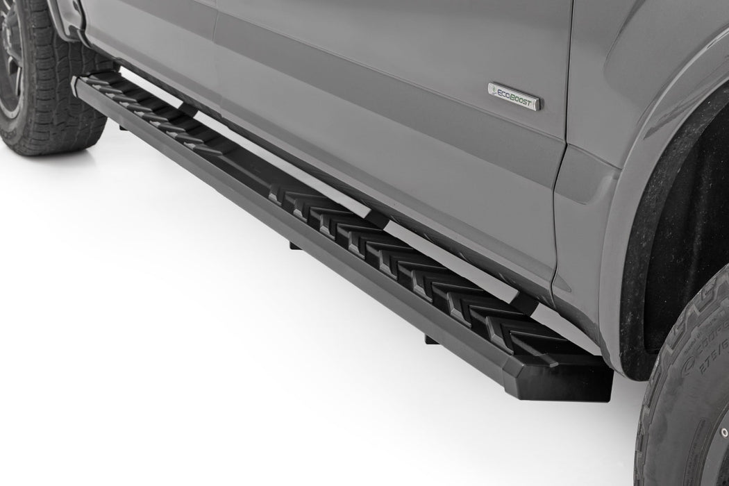 Rough Country BA2 Running Board - Side Step Bars | Ford F-150/F-250/F-350 2WD/4WD (15-26)